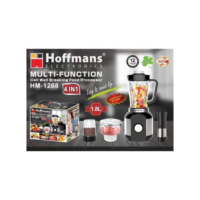 MIXEUR 4IN 1 Hoffmans de 1,8 LITRE