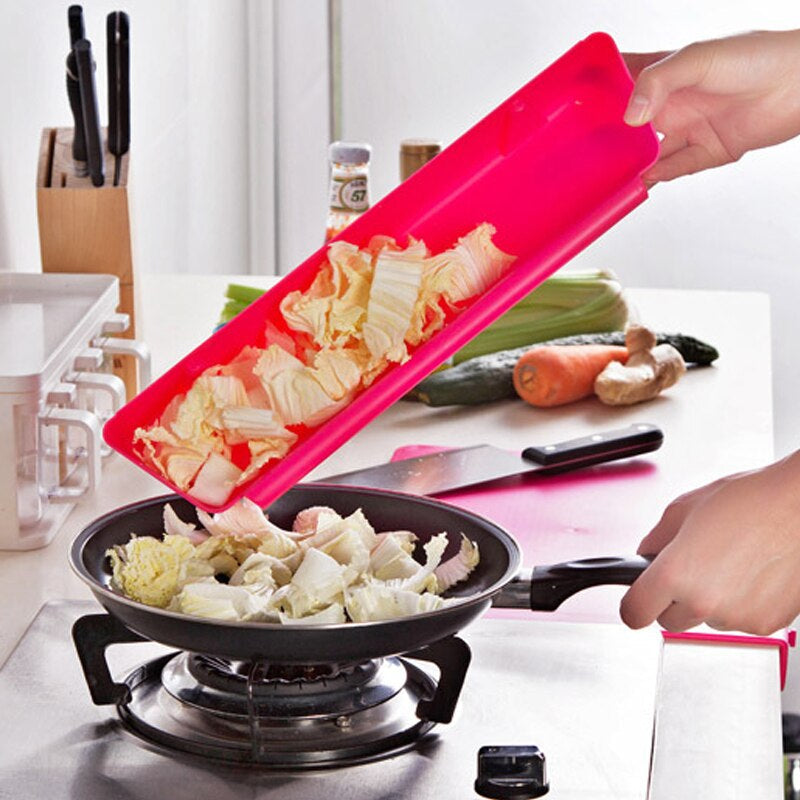 Planche à découper de cuisine givrée