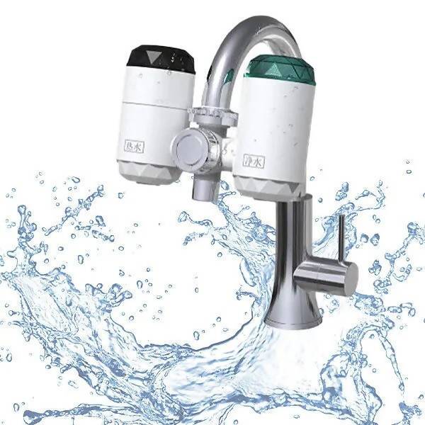Filtre à eau avec chauffage