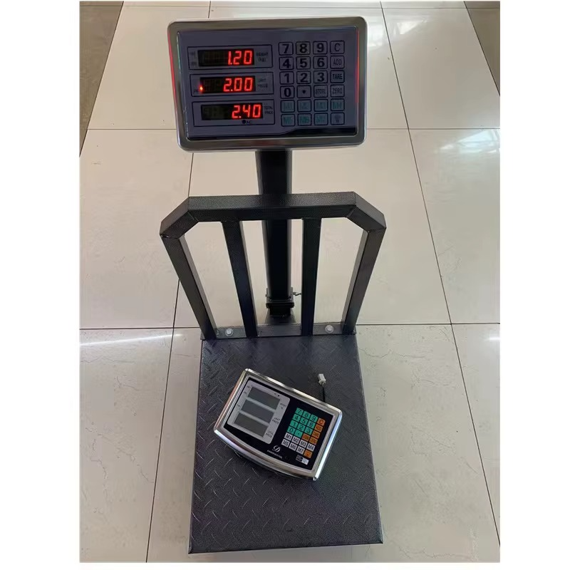 Balance électronique à plateforme pliable