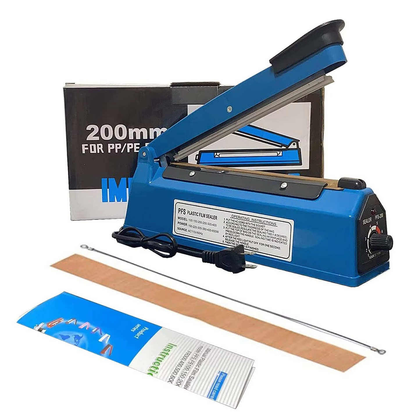 Machine Scellage Sac Plastique 200mm