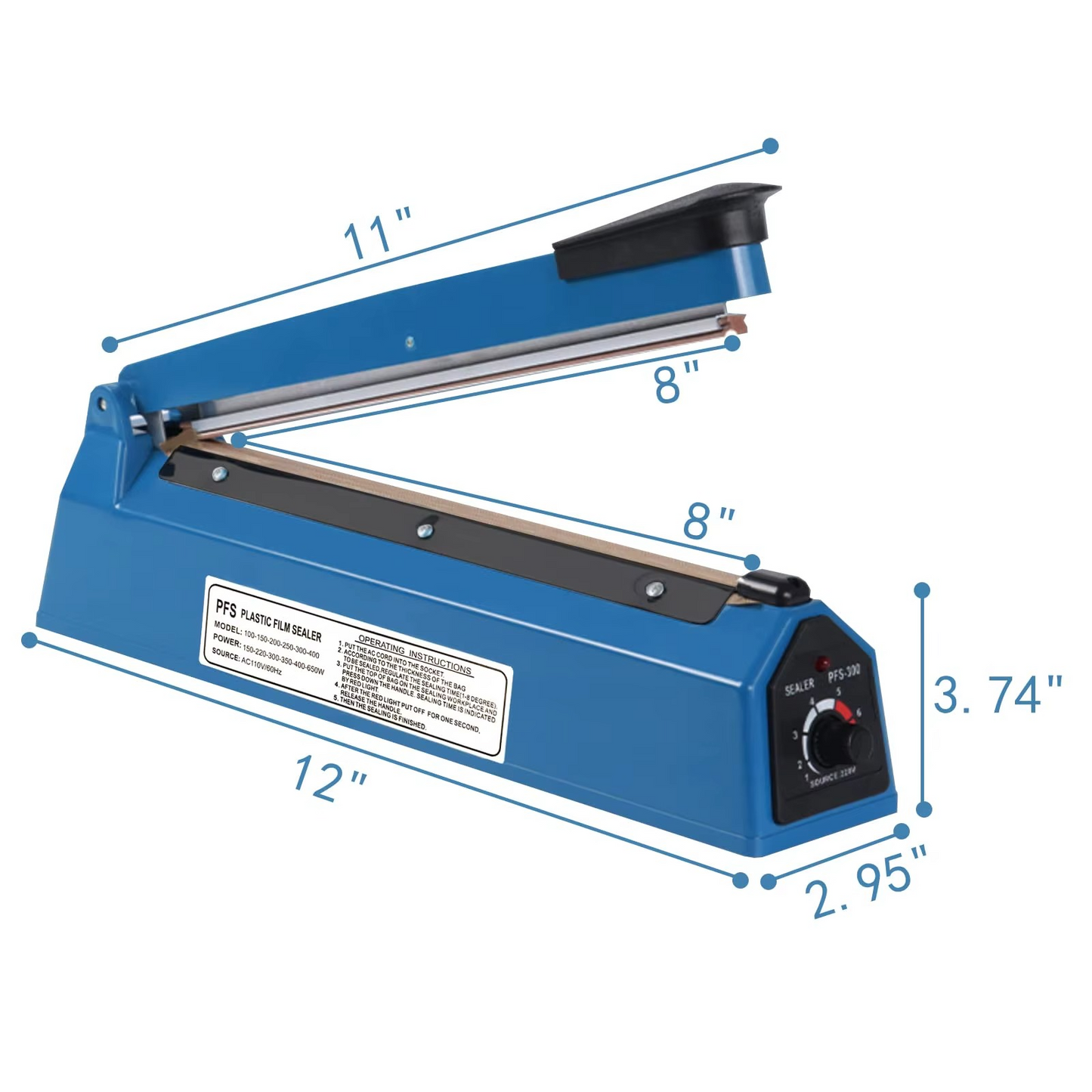 Machine Scellage Sac Plastique 200mm