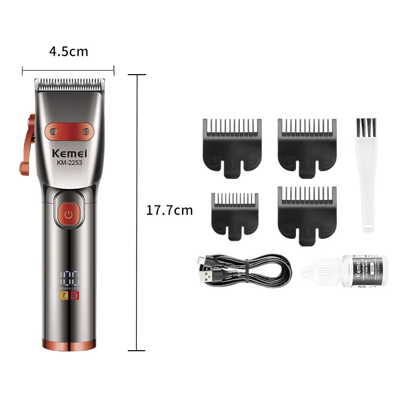 Tondeuse à Cheveux Multifonctionnelle KEMEI KM-2253