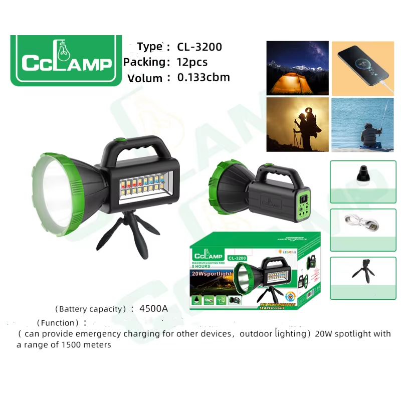 Kit d’Éclairage Solaire d’Urgence 20 W