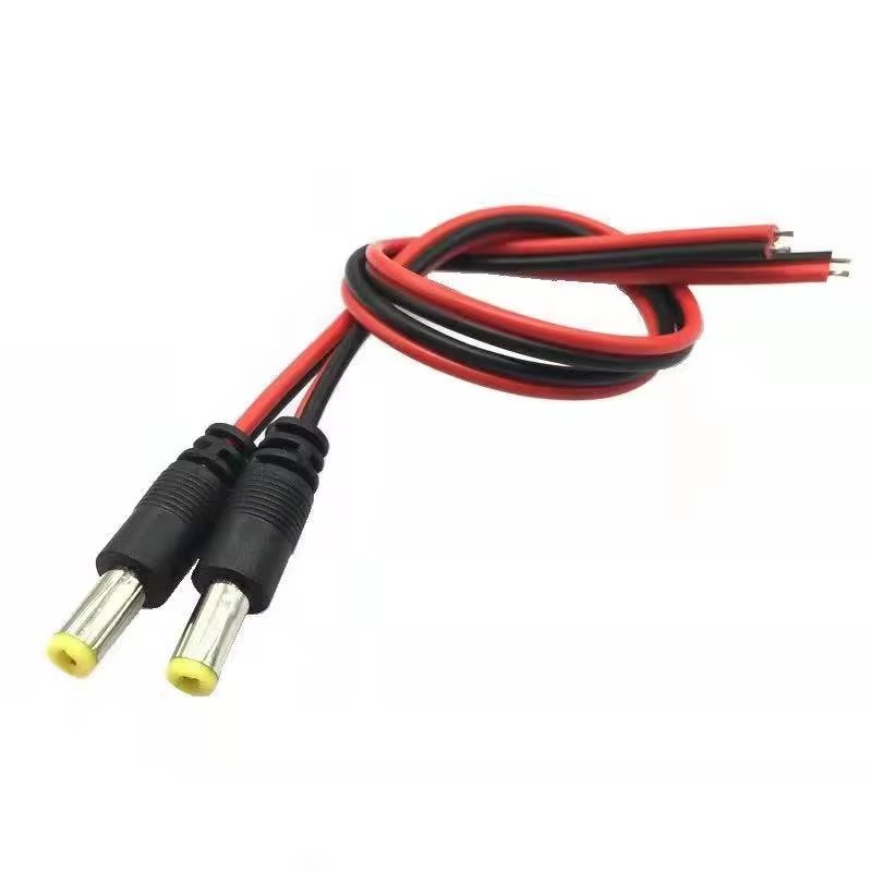 100 Câble d'Extension Mâle vers Femelle 2,1 x 5,5 mm