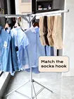Porte-vêtements pliable