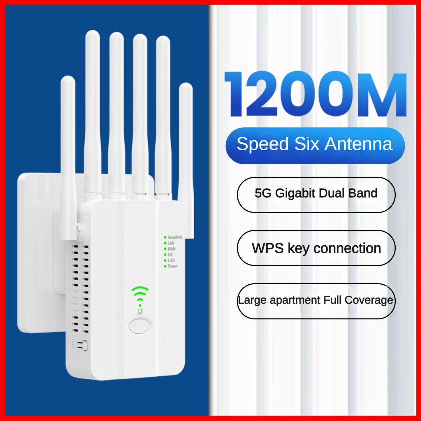 Routeur Domestique U19 – Wi-Fi 1200 Mbps