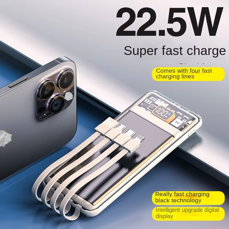 Power Bank 20 000 mAh Chargeur Ultra-Rapide