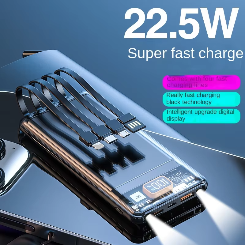 Power Bank 20 000 mAh Chargeur Ultra-Rapide