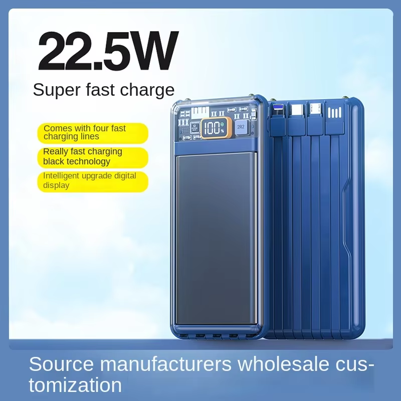 Power Bank 20 000 mAh Chargeur Ultra-Rapide