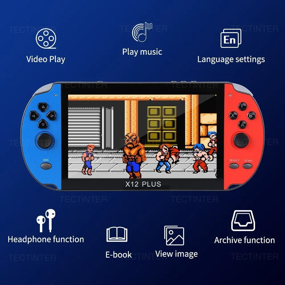 Console de jeux portable x12 Plus
