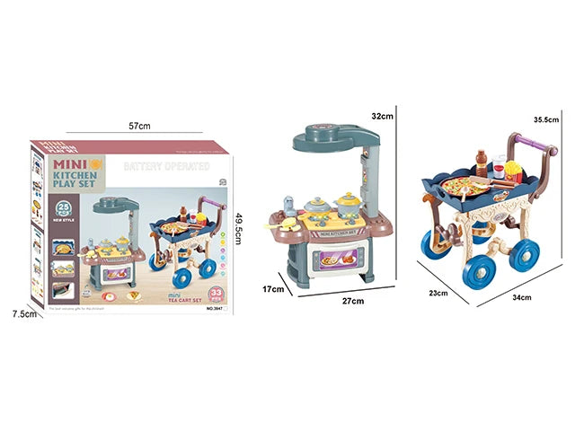 Ensemble de Cuisine et Maison de Jeu 2-en-1