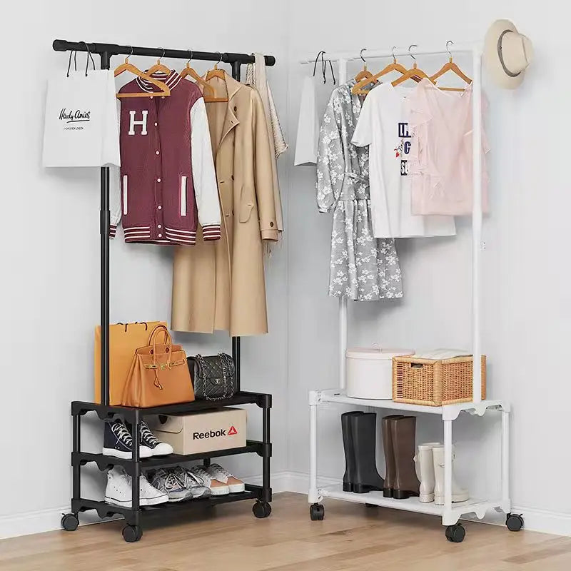 Porte-manteau à roulette