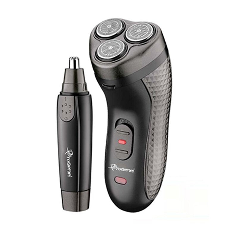 Rasoir électrique rotatif rechargeable