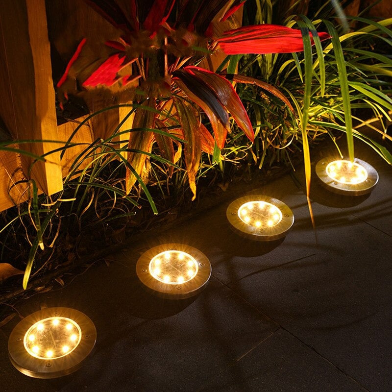 Lot de 4 Spots solaires