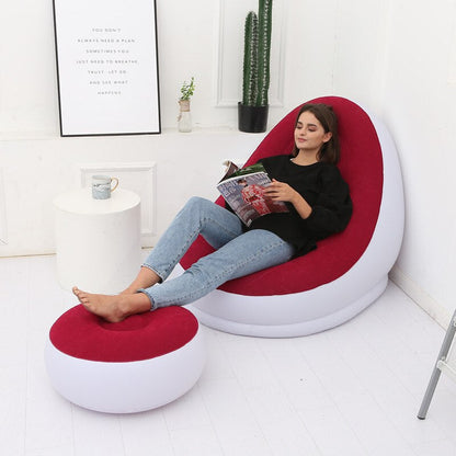 Pouf gonflable