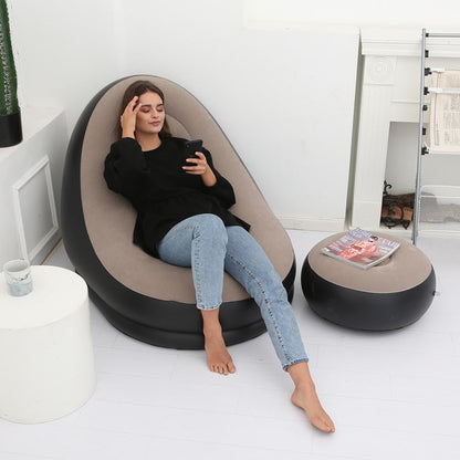 Pouf gonflable