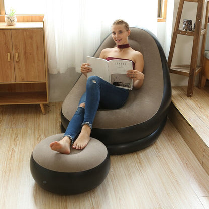 Pouf gonflable