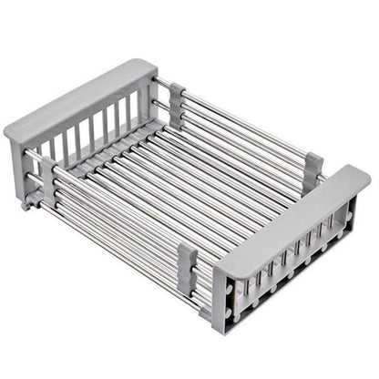 Égouttoir réglable en acier inoxydable