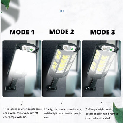 Mini Lampadaire solaire Intelligent