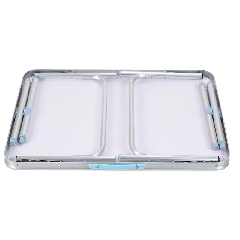 Table de camping pliante, 4 tabourets