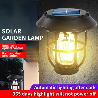 Lampe de Jardin Solaire Étanche avec Capteur