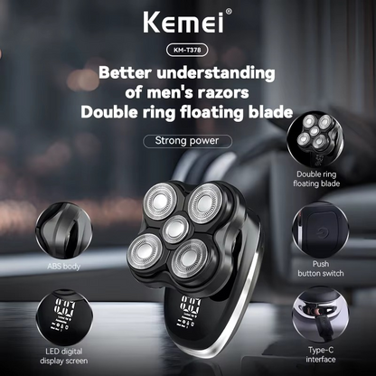 Rasoir Électrique Kemei KM-T378