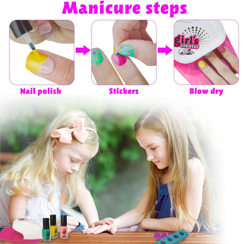 Ensemble de Maquillage et Manucure pour Filles