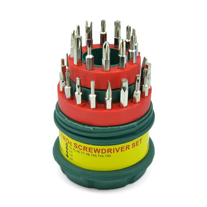 Jeu de Tournevis Multifonctions 31 Pièces