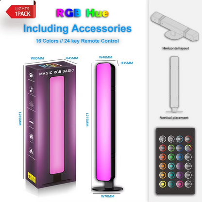 Éclairage d’Ambiance Musicale LED