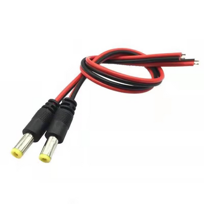 100 Câble d'Extension Mâle vers Femelle 2,1 x 5,5 mm