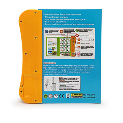 Livre d’Apprentissage Interactif pour Enfants