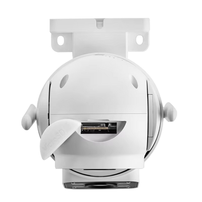 Caméra de Surveillance Extérieure Double Objectif