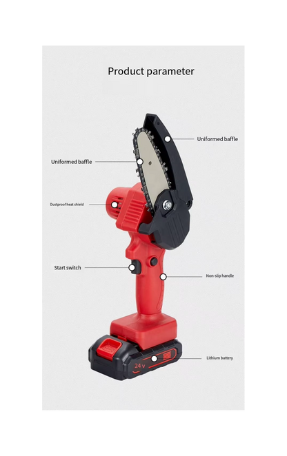 Mini Tronçonneuse Électrique Portative
