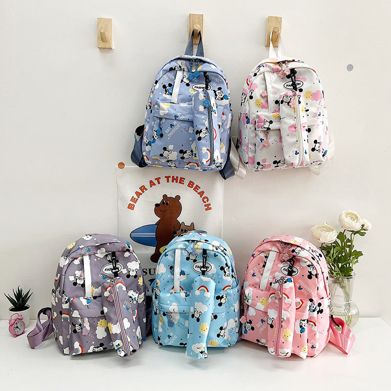 Sac à dos léger et imperméable maternelle A5-6