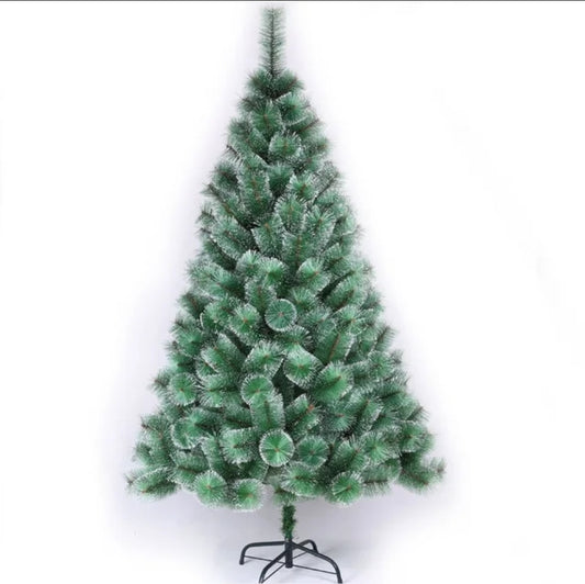 Sapin de Noël vert neige