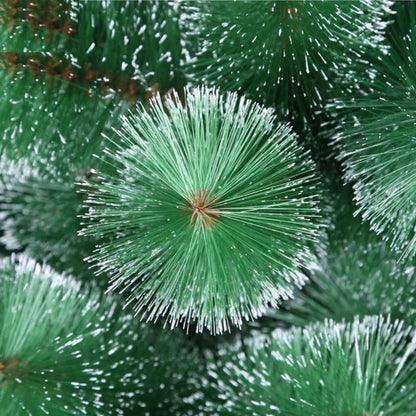 Sapin de Noël vert neige
