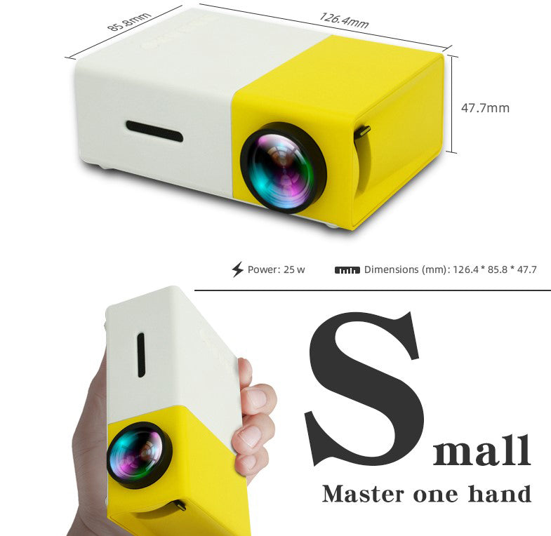 Mini Vidéoprojecteur LED Portable