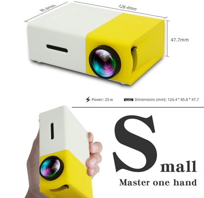 Mini Vidéoprojecteur LED Portable