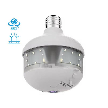 Caméra ampoule WiFi 360° !