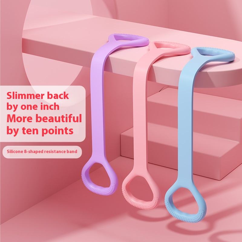 Ceinture Élastique de Yoga en Silicone Souple