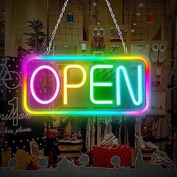 Panneau Lumineux OPEN