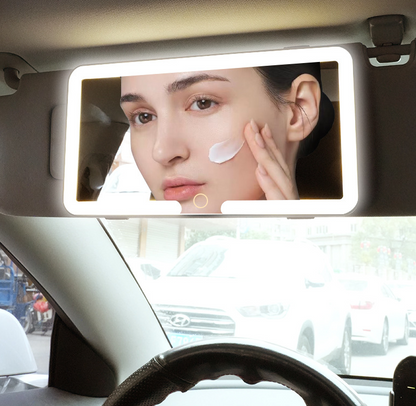 Miroir de Maquillage de Voiture avec Lumières LED