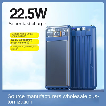 Power Bank 20 000 mAh Chargeur Ultra-Rapide