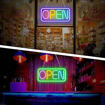 Panneau Lumineux OPEN