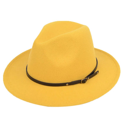 Chapeau Fedora à Large Bord