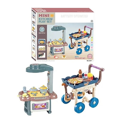 Ensemble de Cuisine et Maison de Jeu 2-en-1