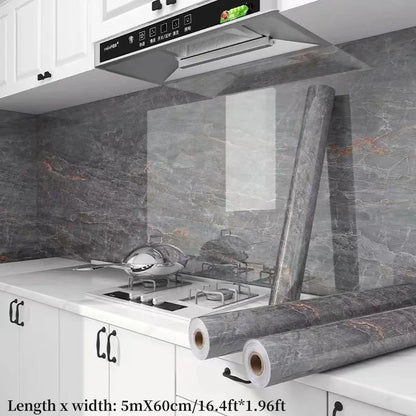 Rouleau marbre autocollant en PVC 3.5 x 1.20M