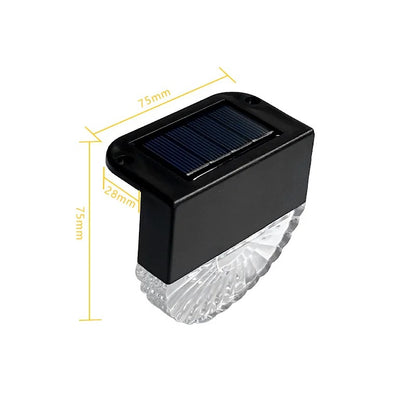 6 Spots muraux solaire