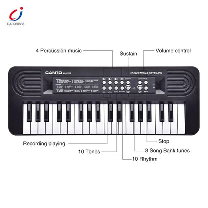 Piano électronique avec 37 touches